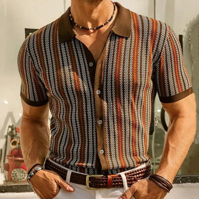 Striped Polo Shirt – Classic Pattern, Modern Edge
