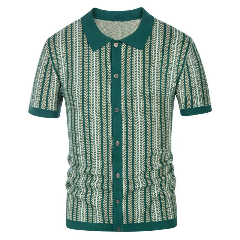 Striped Polo Shirt – Classic Pattern, Modern Edge