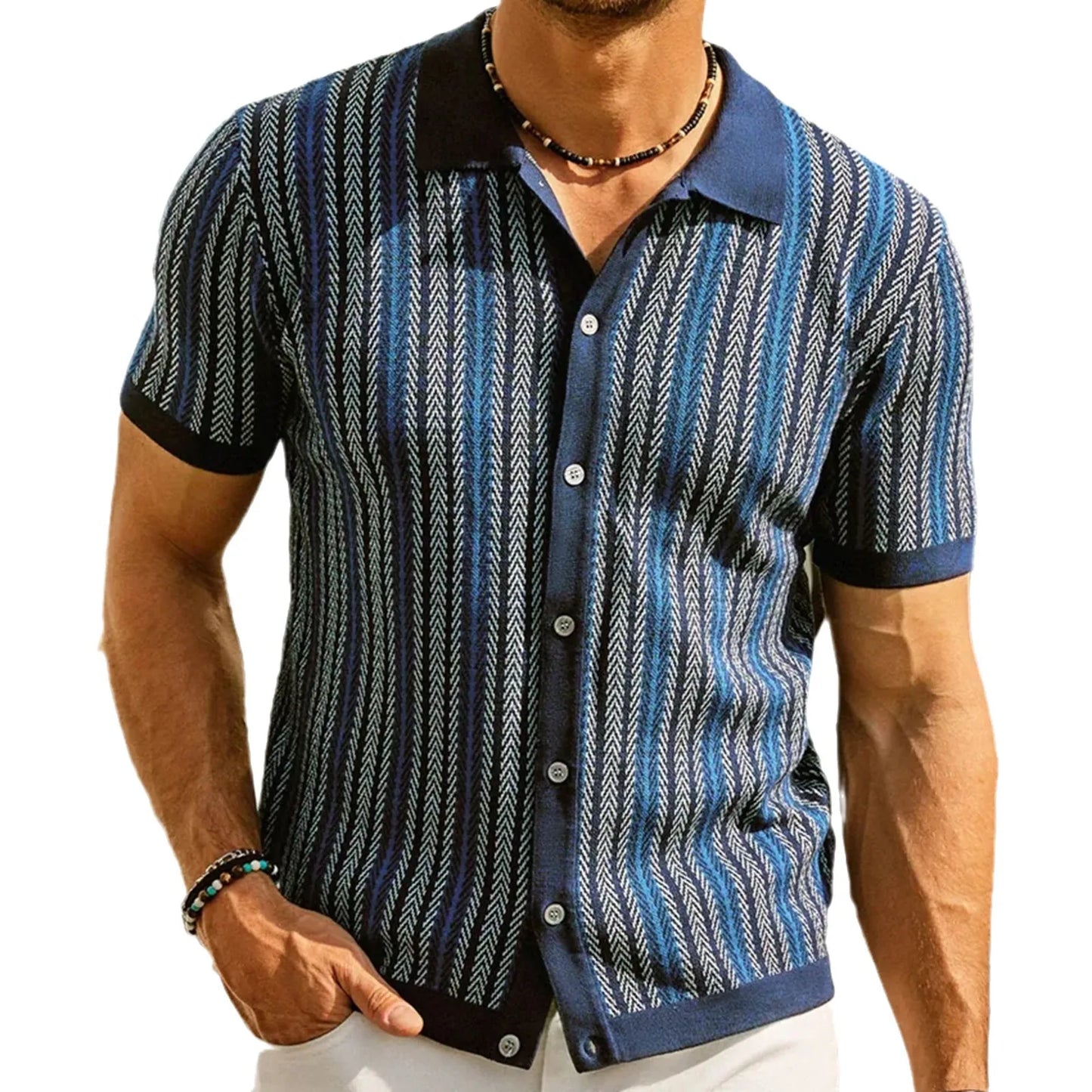 Striped Polo Shirt – Classic Pattern, Modern Edge